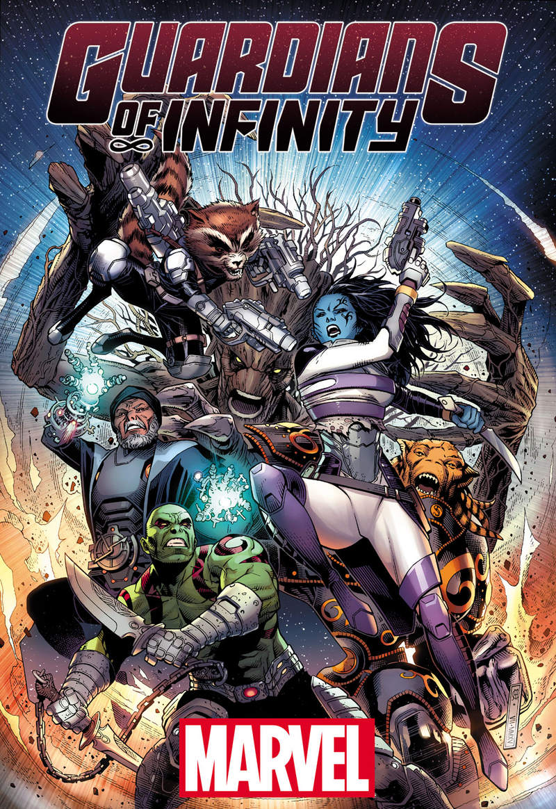 Illustration for article titled Guardians of Infinity Features All Of The Galaxy's Guardians